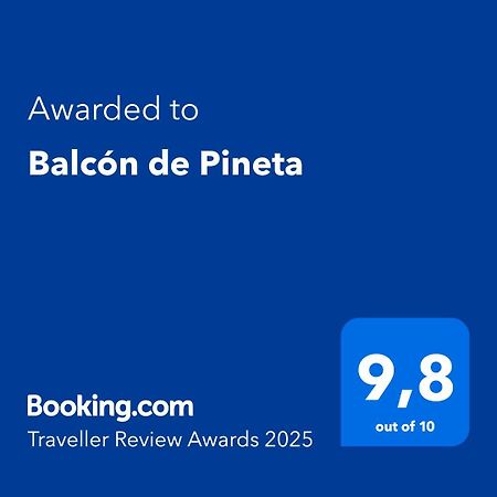 Apartmán Balcon De Pineta Bielsa Exteriér fotografie
